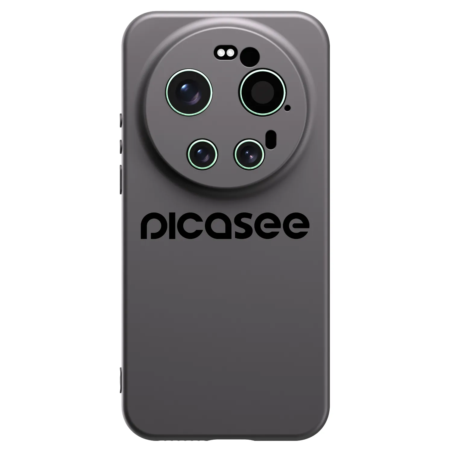 Picasee silikonski črni ovitek za Xiaomi 17 Ultra - Picasee - new logo - black