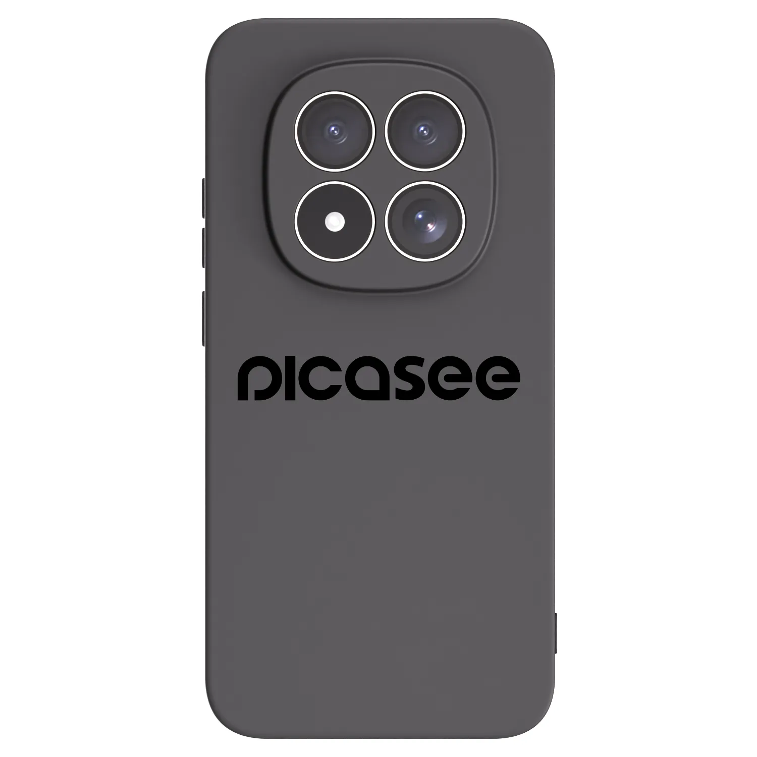 Picasee silikonski črni ovitek za Xiaomi Redmi Note 15 Pro 5G - Picasee - new logo - black