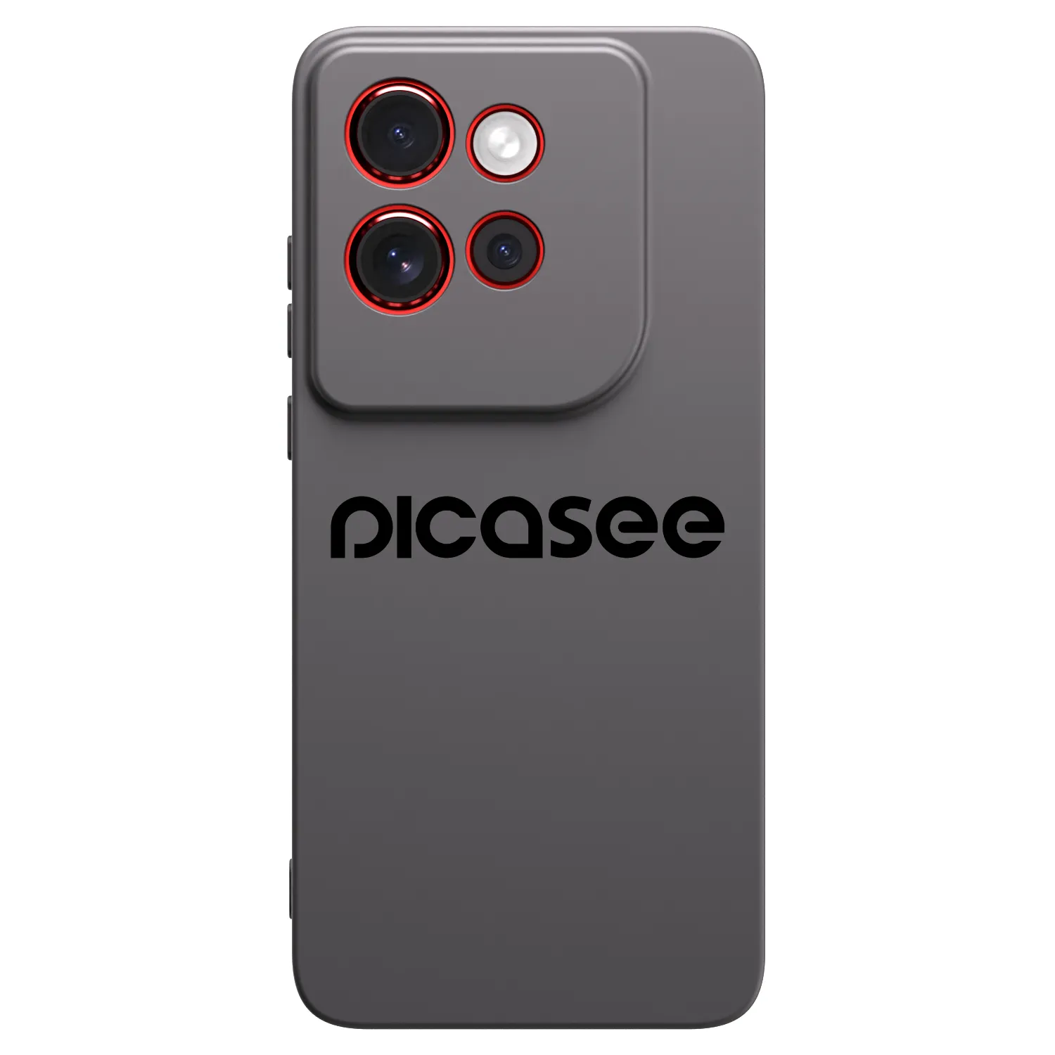 Picasee silikonski črni ovitek za Motorola Edge 60 Neo 5G - Picasee - new logo - black