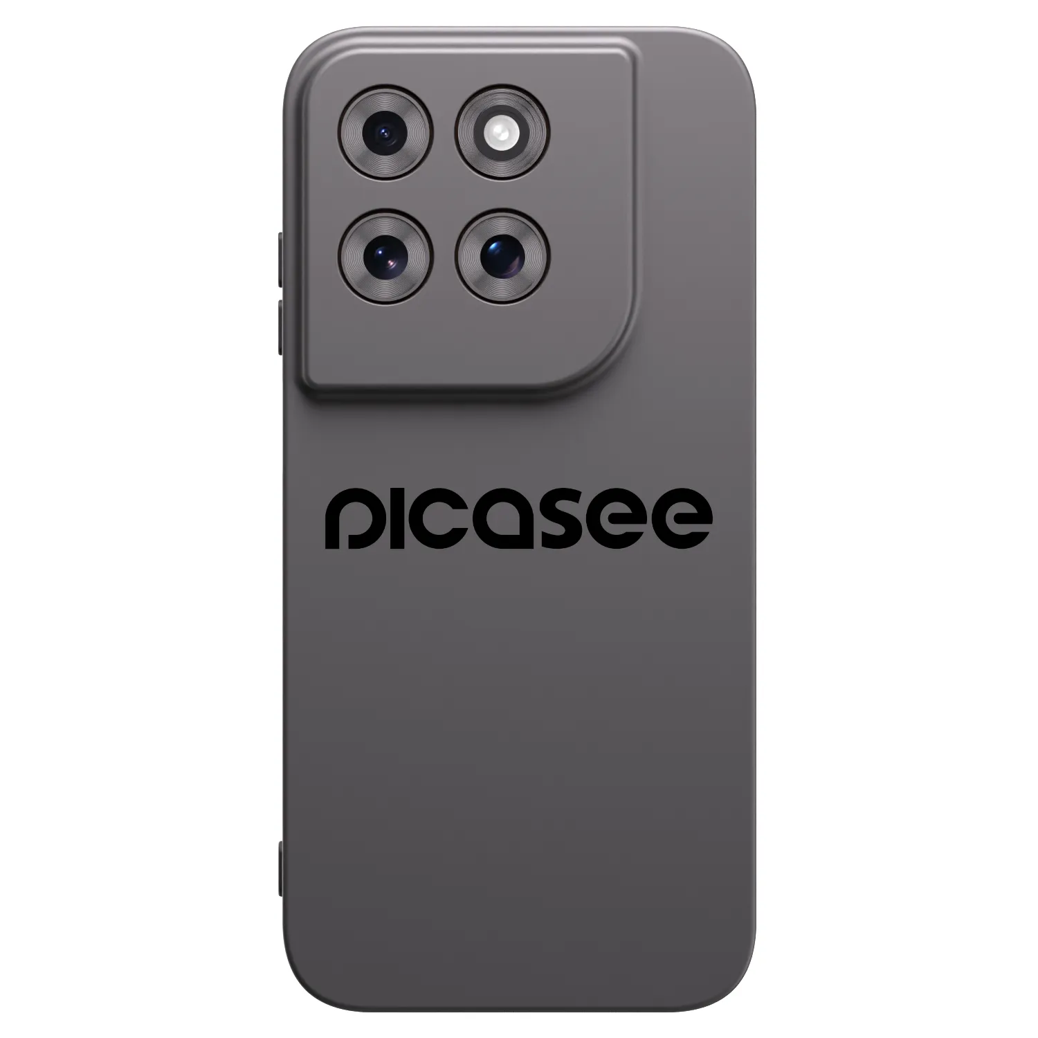Picasee silikonski črni ovitek za Motorola Moto G77 - Picasee - new logo - black