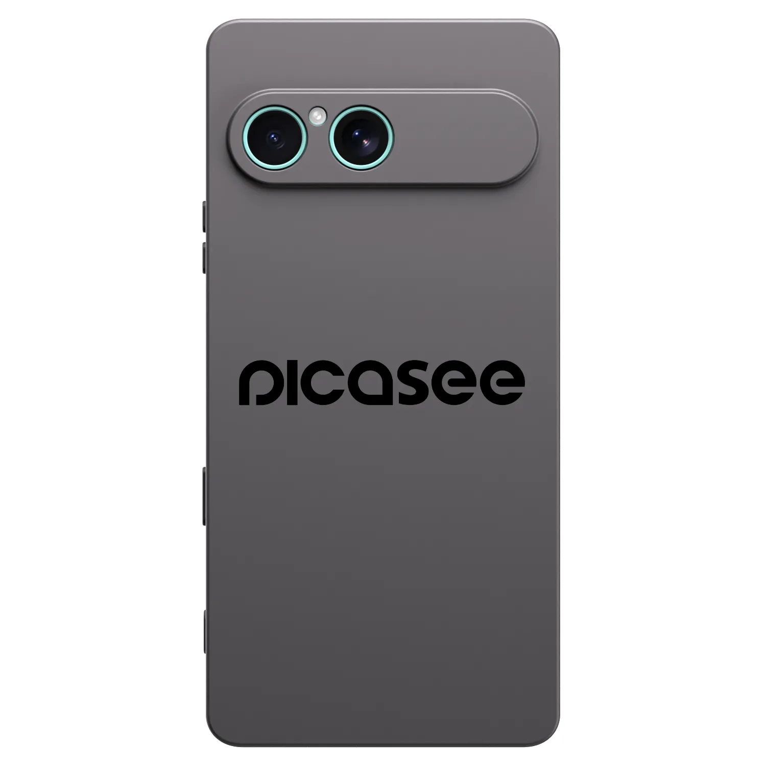 Picasee silikonski črni ovitek za Sony Xperia 10 VII - Picasee - new logo - black