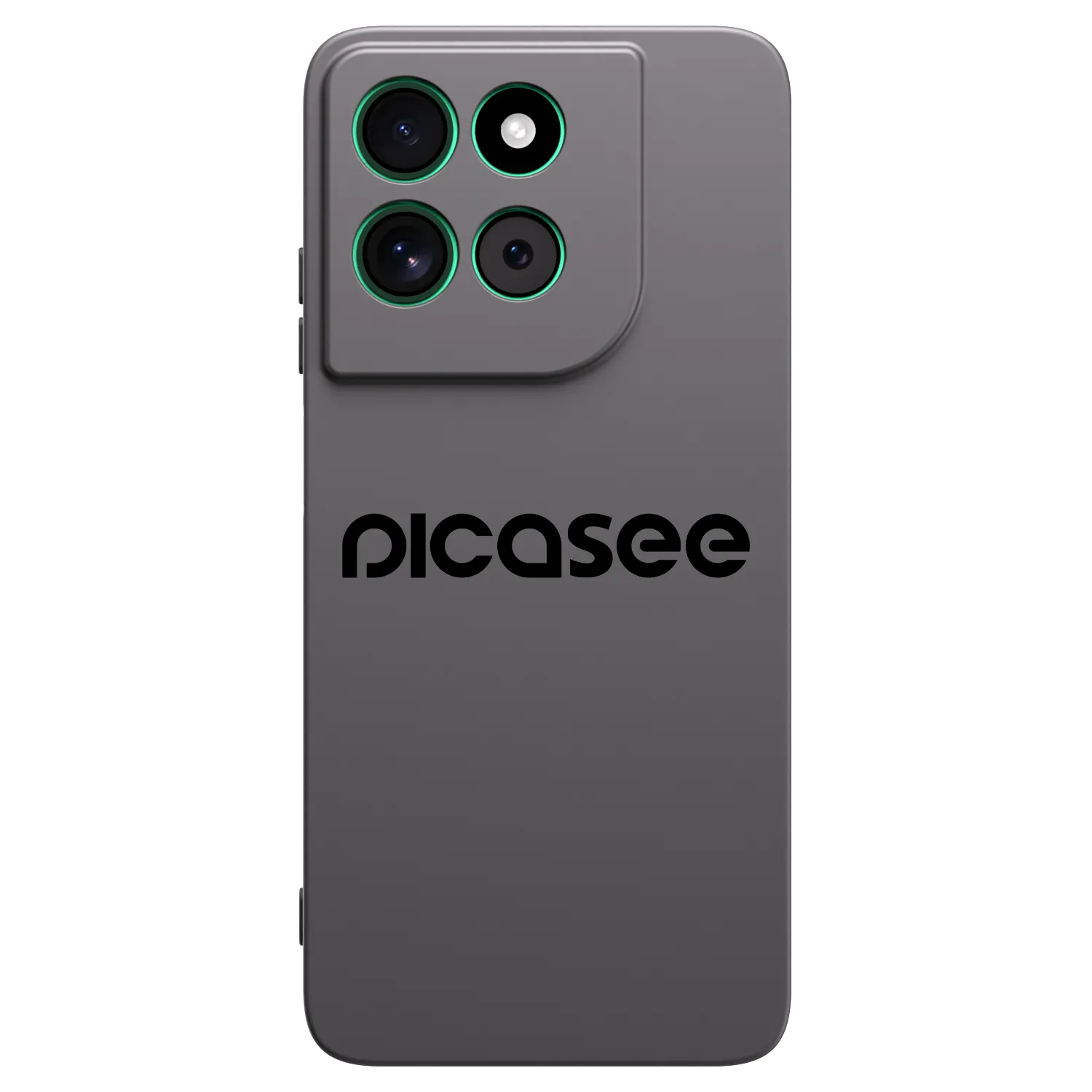 Picasee silikonski črni ovitek za Motorola Moto G57 Power - Picasee - new logo - black
