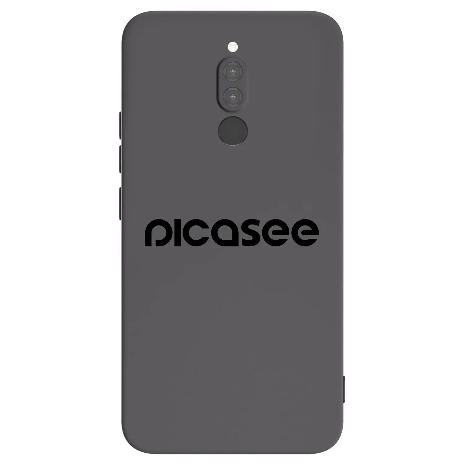 Picasee silikonski črni ovitek za Xiaomi Redmi 8 - Picasee - new logo - black