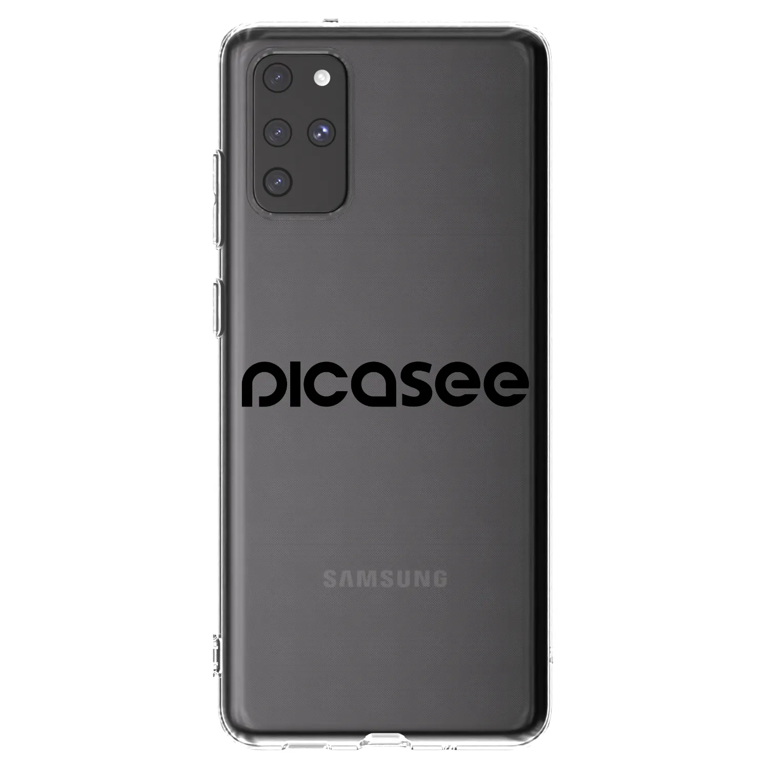 Picasee silikonski prozorni ovitek za Samsung Galaxy S20+ G985F - Picasee - new logo - black