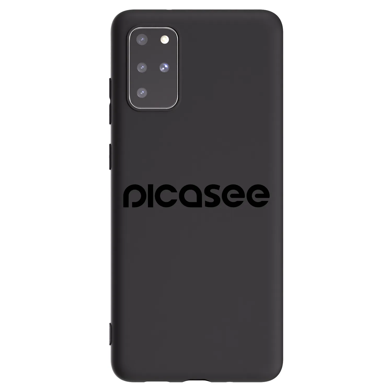 Picasee silikonski črni ovitek za Samsung Galaxy S20+ G985F - Picasee - new logo - black