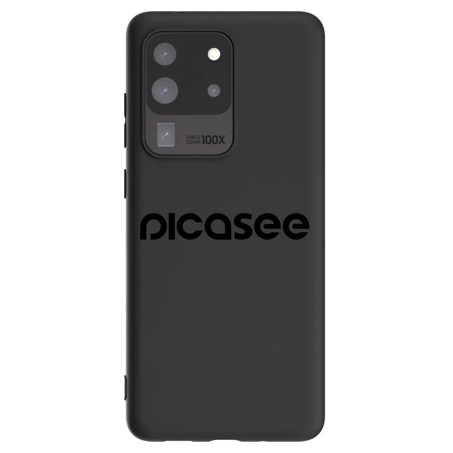 Picasee silikonski črni ovitek za Samsung Galaxy S20 Ultra 5G G988F - Picasee - new logo - black