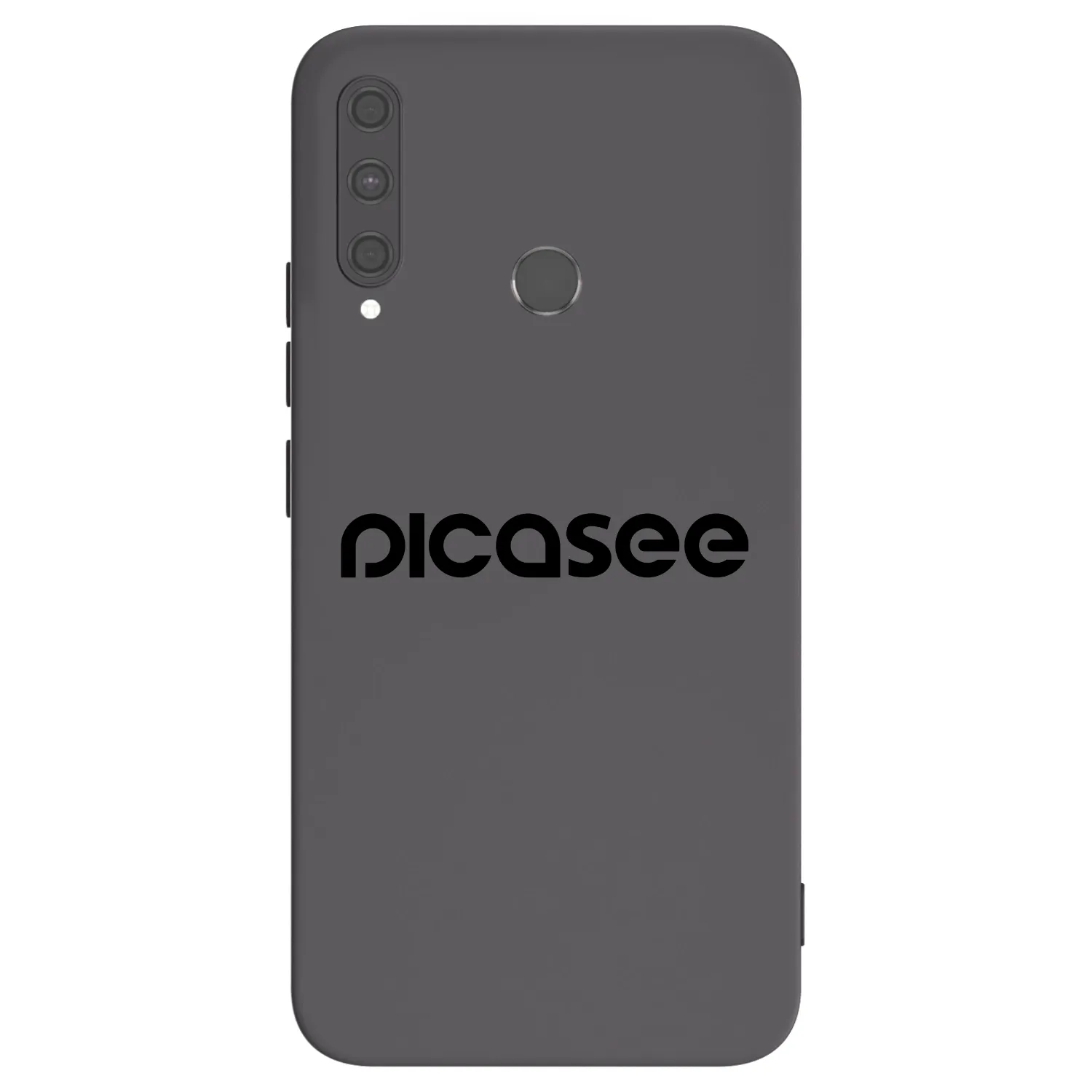 Picasee silikonski črni ovitek za Huawei P40 Lite E - Picasee - new logo - black