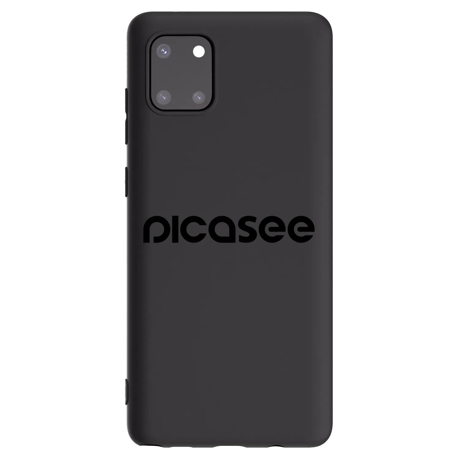 Picasee silikonski črni ovitek za Samsung Galaxy Note 10 Lite N770F - Picasee - new logo - black