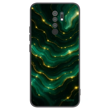 Picasee silikonski črni ovitek za Xiaomi Redmi 9 - Emerald