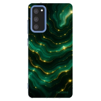 Picasee silikonski prozorni ovitek za Samsung Galaxy S20 FE - Emerald