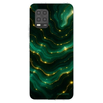 Picasee silikonski prozorni ovitek za Xiaomi Mi 10 Lite - Emerald