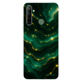 Picasee silikonski prozorni ovitek za Realme 6i - Emerald