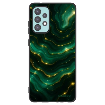 Picasee silikonski črni ovitek za Samsung Galaxy A72 A725F - Emerald