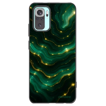 Picasee silikonski črni ovitek za Xiaomi Redmi Note 10 Pro - Emerald
