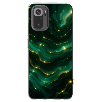 Picasee silikonski prozorni ovitek za Xiaomi Redmi Note 10S - Emerald