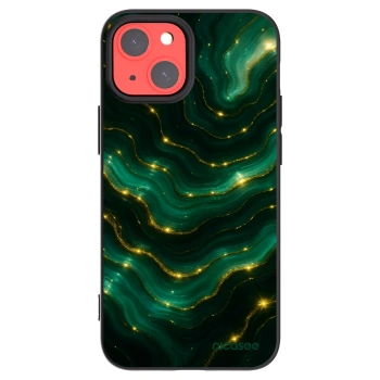 Picasee silikonski črni ovitek za Apple iPhone 13 mini - Emerald