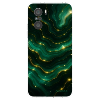 Picasee silikonski prozorni ovitek za Xiaomi Poco F3 - Emerald
