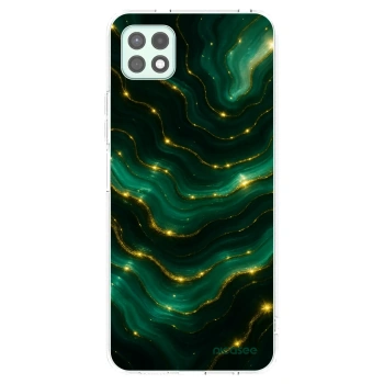 Picasee silikonski prozorni ovitek za Samsung Galaxy A22 A226B 5G - Emerald