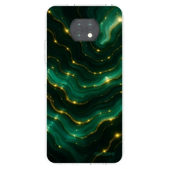 Picasee silikonski prozorni ovitek za Xiaomi Redmi Note 9T - Emerald