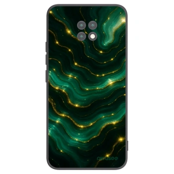 Picasee silikonski črni ovitek za Xiaomi Redmi Note 9T - Emerald