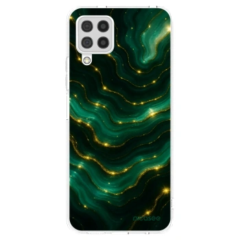 Picasee silikonski prozorni ovitek za Samsung Galaxy A22 A225F 4G - Emerald