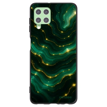 Picasee silikonski črni ovitek za Samsung Galaxy A22 A225F 4G - Emerald