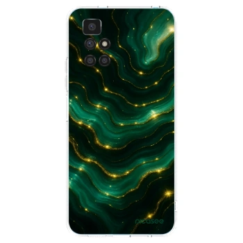 Picasee silikonski prozorni ovitek za Xiaomi Redmi 10 - Emerald