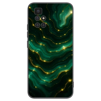 Picasee silikonski črni ovitek za Xiaomi Redmi 10 - Emerald
