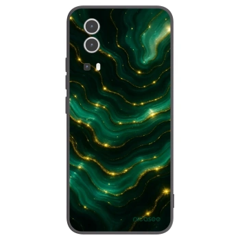 Picasee silikonski črni ovitek za Vivo Y72 5G - Emerald