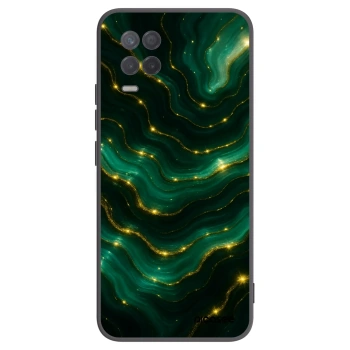 Picasee silikonski črni ovitek za Realme 8 5G - Emerald
