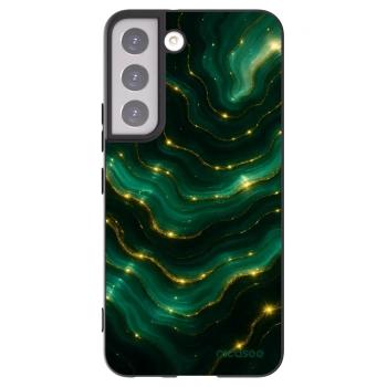 Picasee silikonski črni ovitek za Samsung Galaxy S22 5G - Emerald