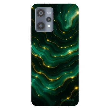 Picasee silikonski prozorni ovitek za Realme 9 Pro 5G - Emerald
