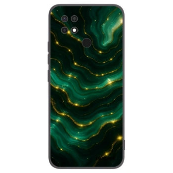Picasee silikonski črni ovitek za Xiaomi Redmi 10C - Emerald