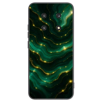 Picasee silikonski črni ovitek za Honor Magic4 Lite 5G - Emerald
