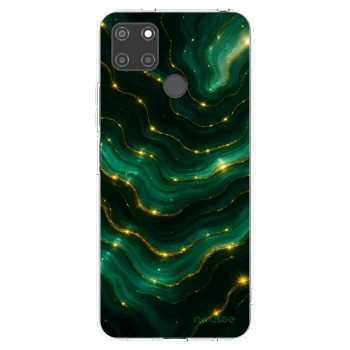 Picasee silikonski prozorni ovitek za Realme C21Y - Emerald
