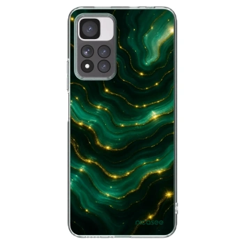 Picasee silikonski prozorni ovitek za Xiaomi Redmi Note 11 Pro+ 5G - Emerald