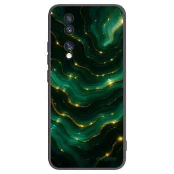 Picasee silikonski črni ovitek za Honor 70 - Emerald