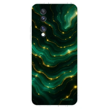Picasee silikonski prozorni ovitek za Honor 70 - Emerald