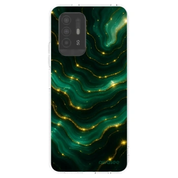 Picasee silikonski prozorni ovitek za OPPO A94 5G - Emerald