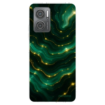 Picasee silikonski prozorni ovitek za Xiaomi Redmi 10 5G - Emerald