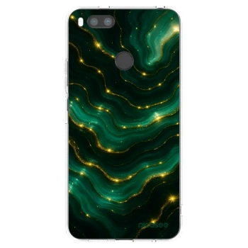 Picasee silikonski prozorni ovitek za Xiaomi Redmi A1 - Emerald