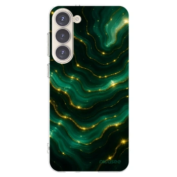 Picasee silikonski prozorni ovitek za Samsung Galaxy S23+ 5G - Emerald