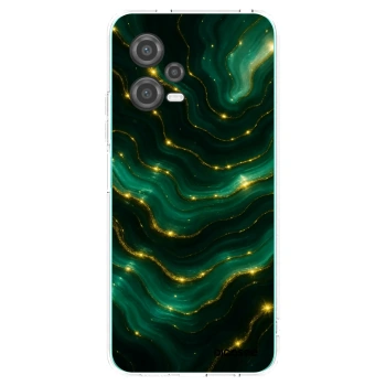 Picasee silikonski prozorni ovitek za Xiaomi Poco X5 - Emerald