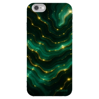 Picasee silikonski prozorni ovitek za Apple iPhone 6/6S - Emerald
