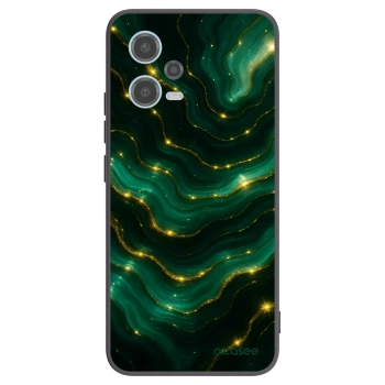 Picasee silikonski črni ovitek za Xiaomi Redmi Note 12 5G - Emerald