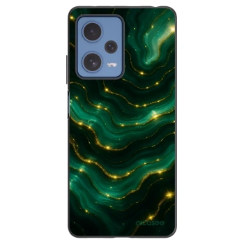 Picasee silikonski črni ovitek za Xiaomi Redmi Note 12 Pro 5G - Emerald
