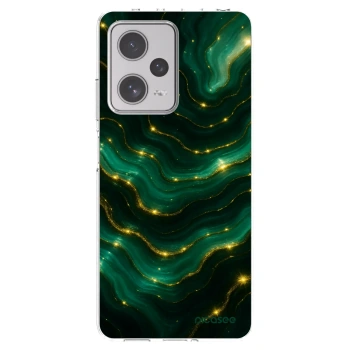 Picasee silikonski prozorni ovitek za Xiaomi Redmi Note 12 Pro+ 5G - Emerald