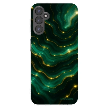 Picasee silikonski prozorni ovitek za Samsung Galaxy A14 4G A145R - Emerald