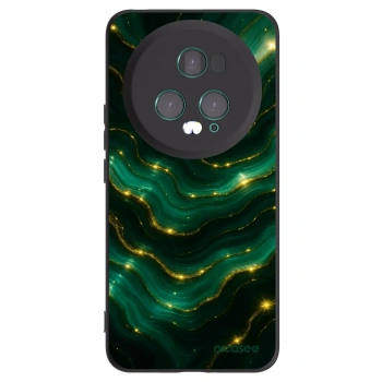 Picasee silikonski črni ovitek za Honor Magic5 Pro - Emerald