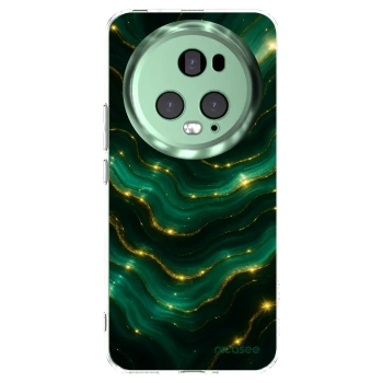 Picasee silikonski prozorni ovitek za Honor Magic5 Pro - Emerald